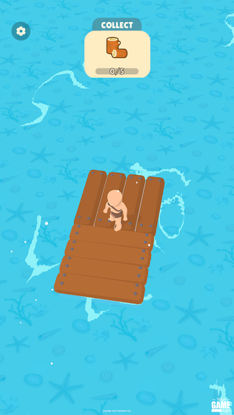 Water Raft - Survival Arcade - Gameplay image of android game