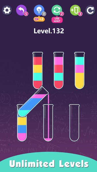 Water Sort Puzzle: Color Sort - Gameplay image of android game