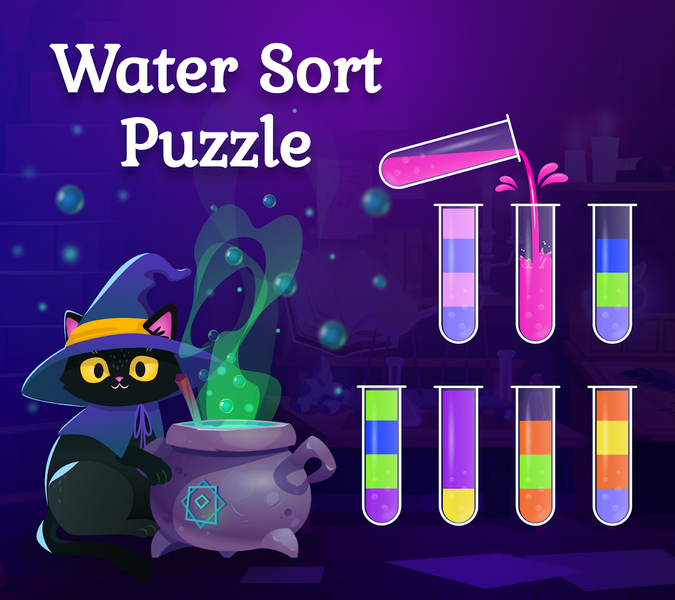 Water Sort Puzzle: Color Water - عکس بازی موبایلی اندروید