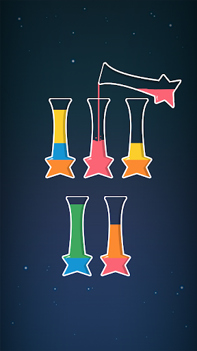 Color Water Sort Puzzle Game - Image screenshot of android app