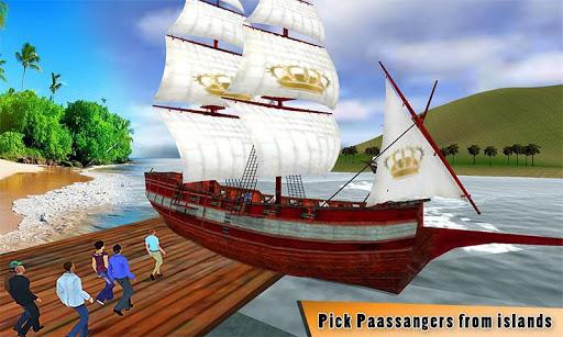 Water Taxi: Pirate Ship Transport 3D - Image screenshot of android app