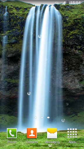 Waterfall Live Wallpaper - Image screenshot of android app