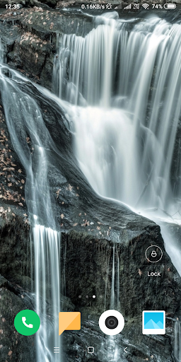 Waterfall Wallpaper - Image screenshot of android app