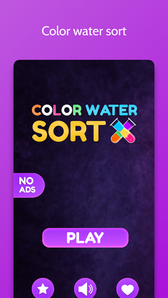 Water Color Sort puzzle Game - عکس بازی موبایلی اندروید