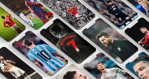 Fans Ronaldo Messi Wallpaper - Image screenshot of android app