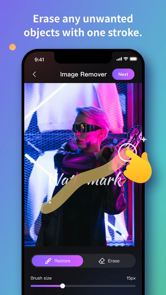 AniEraser - Object Remover - Image screenshot of android app