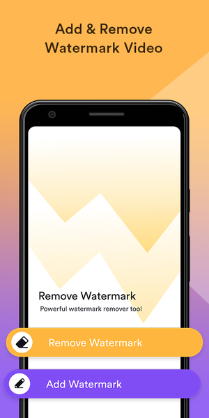 Remove Watermark Create & Add - عکس برنامه موبایلی اندروید
