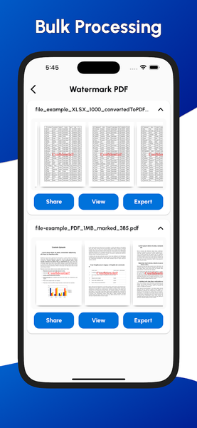 PDF Watermark - Image screenshot of android app