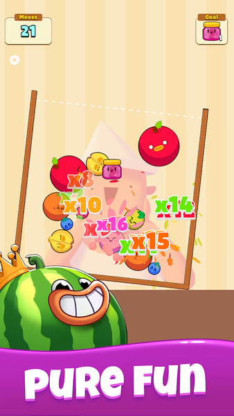 Fruit Clash - Sort & Merge - عکس بازی موبایلی اندروید