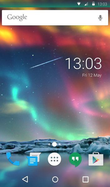 Aurora Live Wallpaper Theme - عکس برنامه موبایلی اندروید