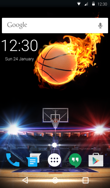 Basketball Animated Keyboard - عکس برنامه موبایلی اندروید