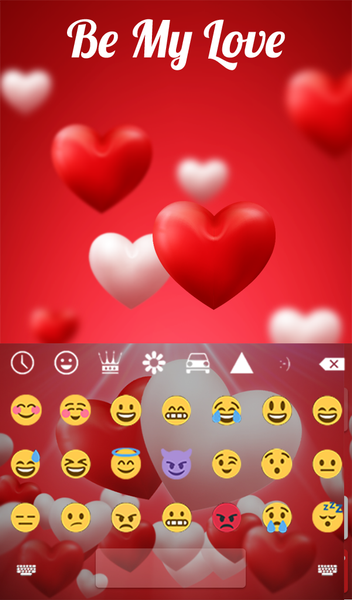 Love Keyboard + Live Wallpaper - عکس برنامه موبایلی اندروید