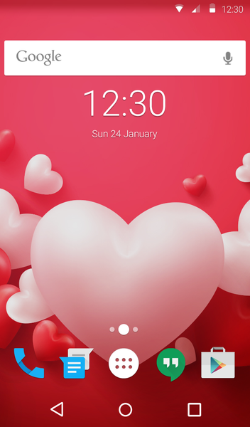 Love Keyboard + Live Wallpaper - عکس برنامه موبایلی اندروید