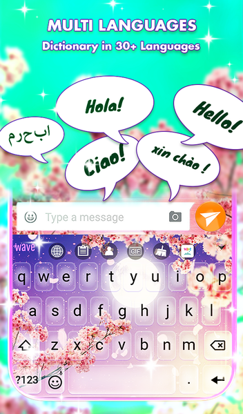 Sakura Live Wallpaper Theme - عکس برنامه موبایلی اندروید