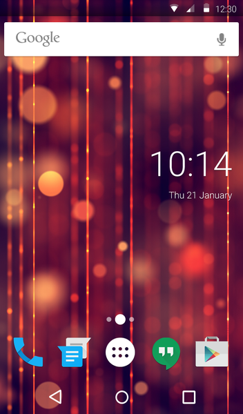 Bokeh Live Wallpaper Theme - عکس برنامه موبایلی اندروید
