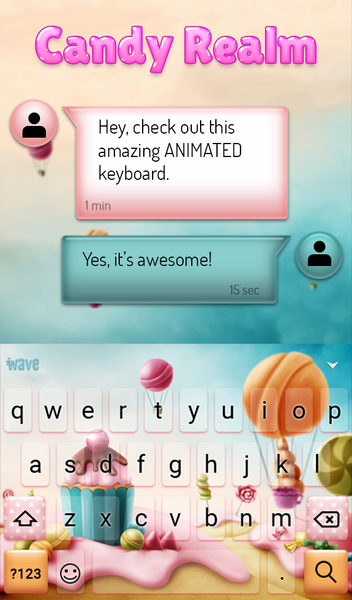 Candy Land Wallpaper Theme - عکس برنامه موبایلی اندروید