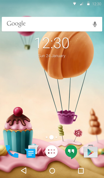 Candy Land Wallpaper Theme - عکس برنامه موبایلی اندروید