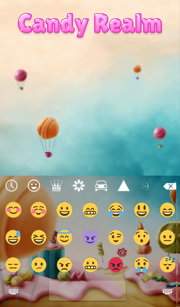 Candy Land Wallpaper Theme - عکس برنامه موبایلی اندروید