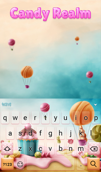 Candy Land Wallpaper Theme - Image screenshot of android app