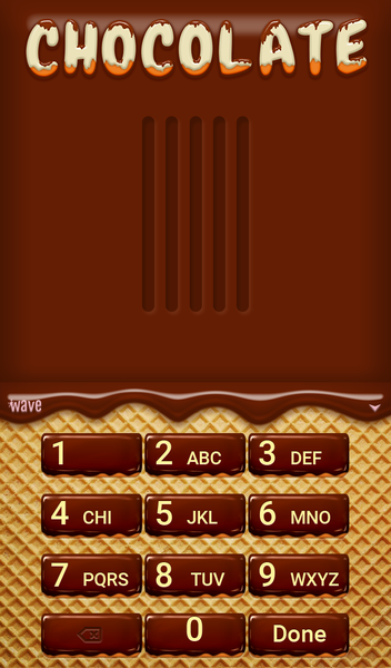 Chocolate Live Wallpaper Theme - عکس برنامه موبایلی اندروید