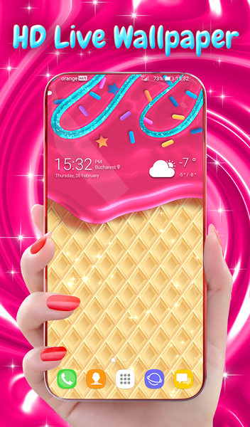 Chocolate Waffle Wallpaper - Image screenshot of android app