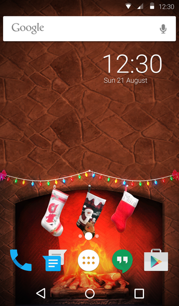 Christmas Live Wallpaper Theme - عکس برنامه موبایلی اندروید