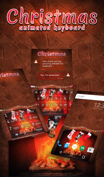 Christmas Live Wallpaper Theme - عکس برنامه موبایلی اندروید