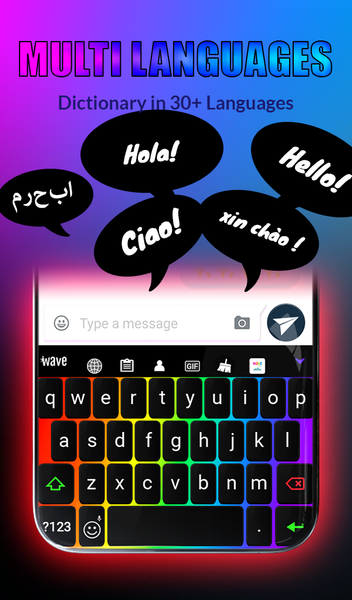 Chromatic Live Wallpaper Theme - عکس برنامه موبایلی اندروید