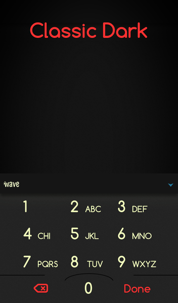 Classic Dark Wallpaper Theme - عکس برنامه موبایلی اندروید