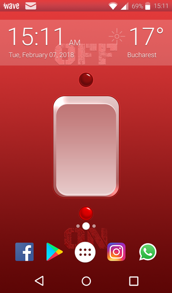 Classic Red Wallpaper Theme - عکس برنامه موبایلی اندروید