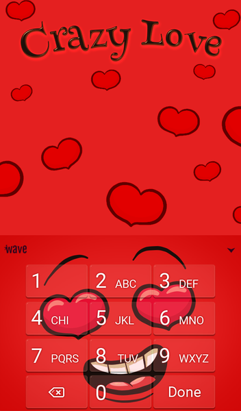 Crazy Love Wallpaper HD Theme - عکس برنامه موبایلی اندروید