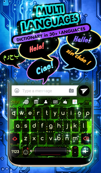 Cyber Board Wallpaper Theme - عکس برنامه موبایلی اندروید