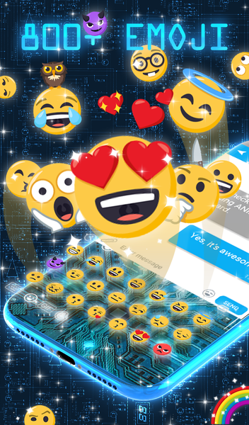 Cyber Circuit Wallpaper Theme - عکس برنامه موبایلی اندروید