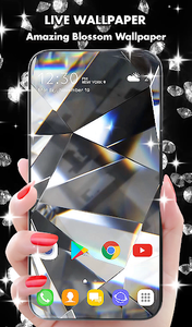 Diamond Live Wallpaper HD - Image screenshot of android app