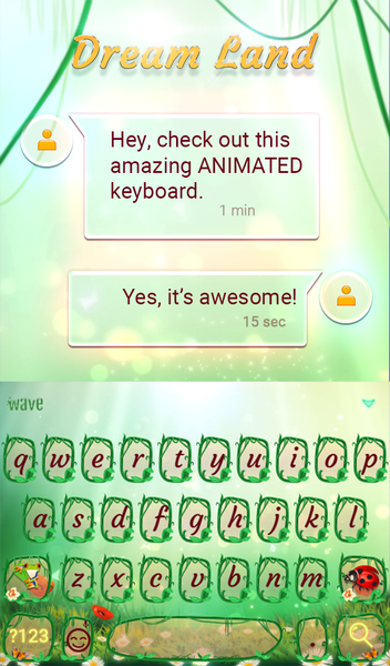 Dream Land Wallpaper Theme - عکس برنامه موبایلی اندروید