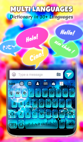 Dream Night Wallpaper Theme - عکس برنامه موبایلی اندروید