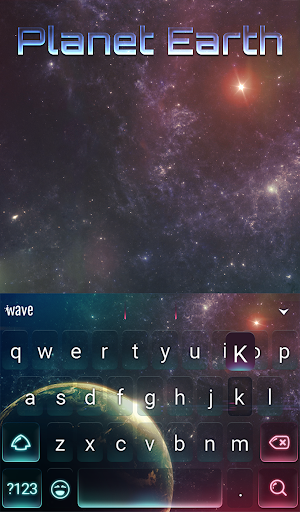 Earth Keyboard & Wallpaper - Image screenshot of android app