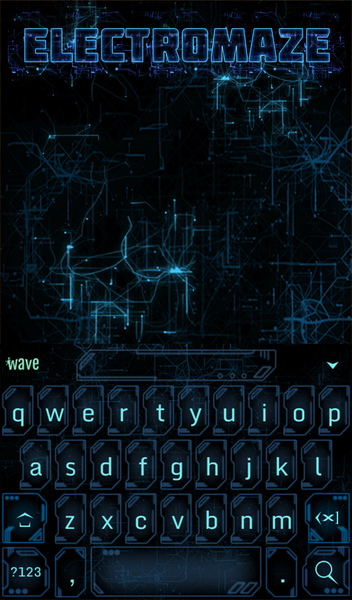 Electro Maze Wallpaper - Image screenshot of android app