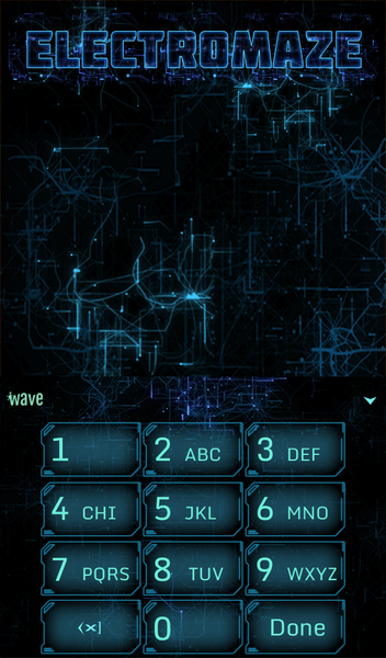 Electro Maze Wallpaper - Image screenshot of android app