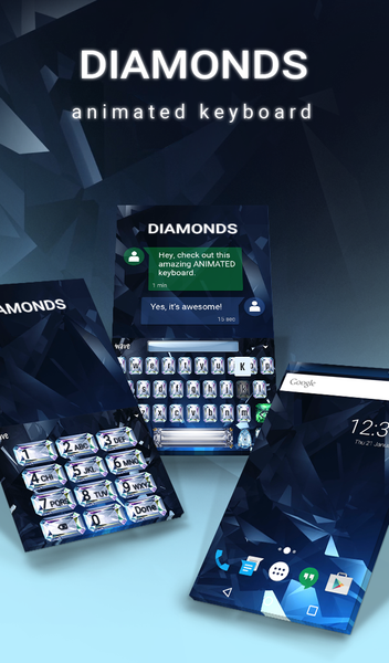 Fancy Diamonds Wallpaper - Image screenshot of android app