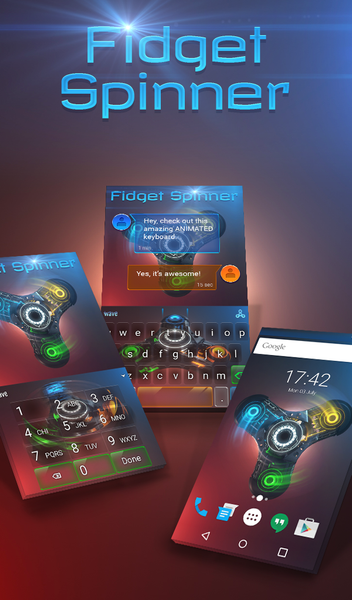 Fidget Spinner Wallpaper - Image screenshot of android app