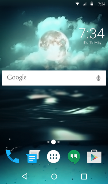 Full Moon Keyboard & Wallpaper - عکس برنامه موبایلی اندروید
