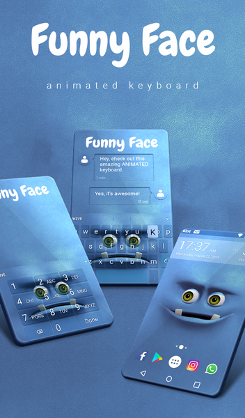 Funny Face Wallpaper - Image screenshot of android app