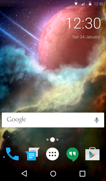 Galactic Keyboard & Wallpaper - عکس برنامه موبایلی اندروید