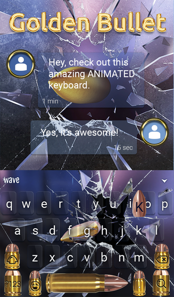 Gold Bullet Wallpaper - عکس برنامه موبایلی اندروید