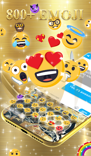 Golden Device Wallpaper Theme - عکس برنامه موبایلی اندروید