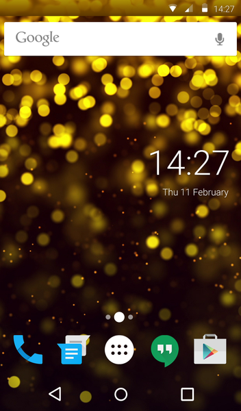 Gold Rain Animated Keyboard - عکس برنامه موبایلی اندروید