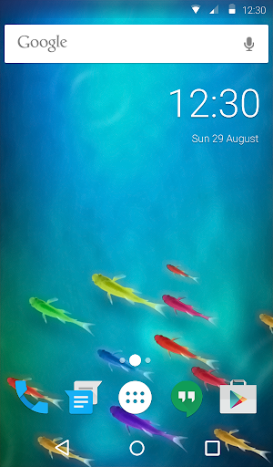 Colorful Fish Wallpaper Theme - عکس برنامه موبایلی اندروید