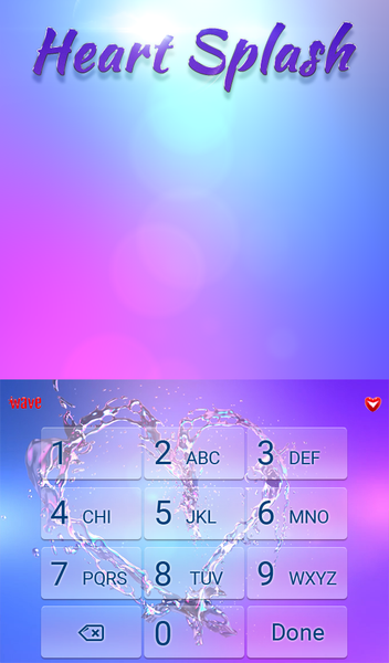 Heart Splash Wallpaper - عکس برنامه موبایلی اندروید