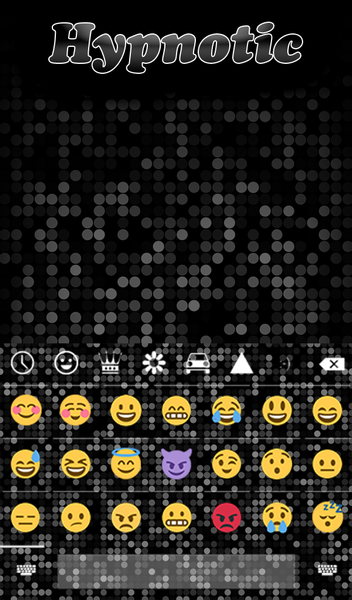 Hypnotic Animated Keyboard - عکس برنامه موبایلی اندروید